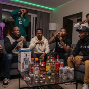 pregame drinks before leaving for a party at swiftsips delivery