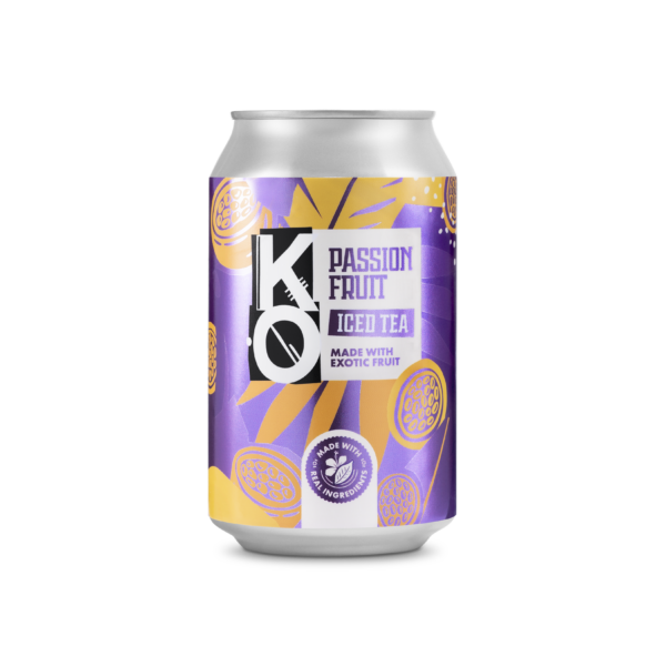 KO PASSION FRUIT ICED TEA 330ML